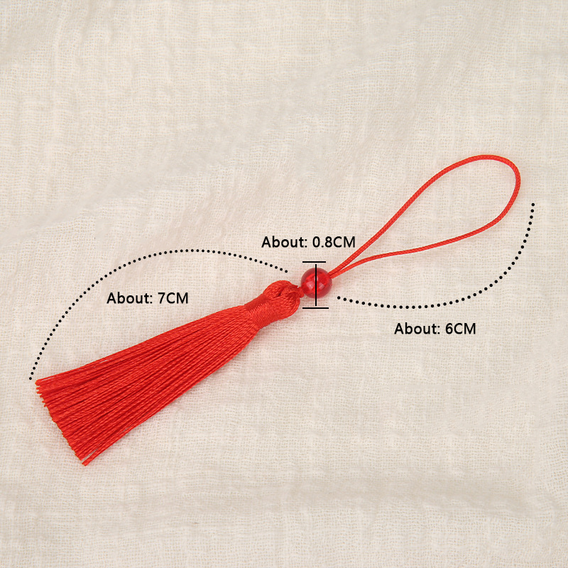 10 sztuk poliester jedwabny fr – Beaded Trim Fringe recenzja i cena
