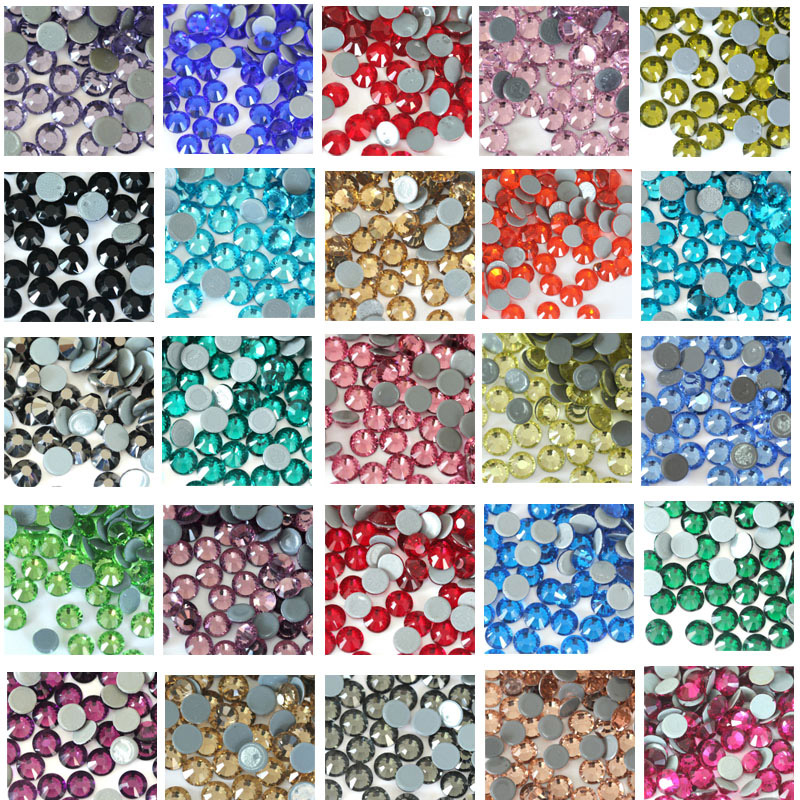 2 szt./partia Aplikacja z cyrk – Hotfix Rhinestone Sheet recenzja i cena