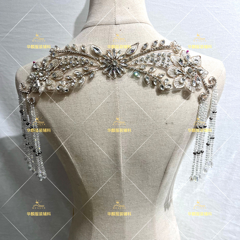 Ręcznie zdobiona koralikami fr – Beaded Trim Fringe recenzja i cena