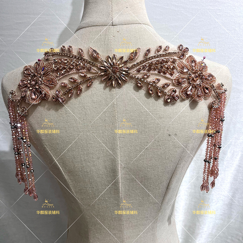 Ręcznie zdobiona koralikami fr – Beaded Trim Fringe recenzja i cena