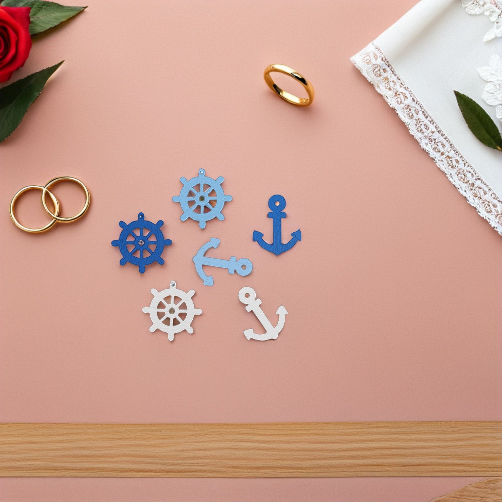 100 szt. Drewniane Mini Zawies – Embellishments For Scrapbooking recenzja i cena