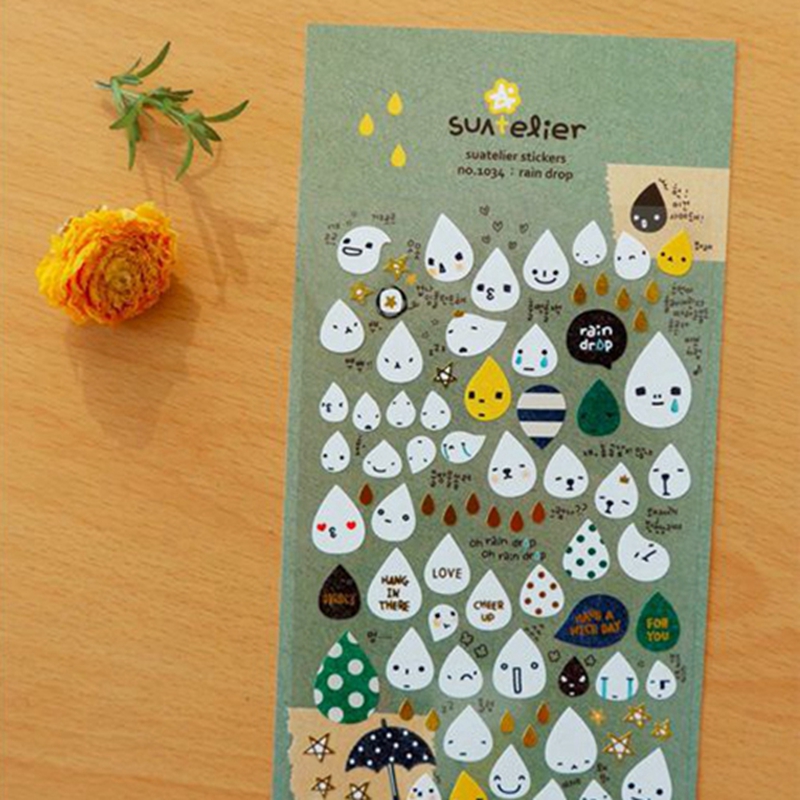 Korea Suatelier Naklejki Kropl – Embellishments For Scrapbooking recenzja i cena