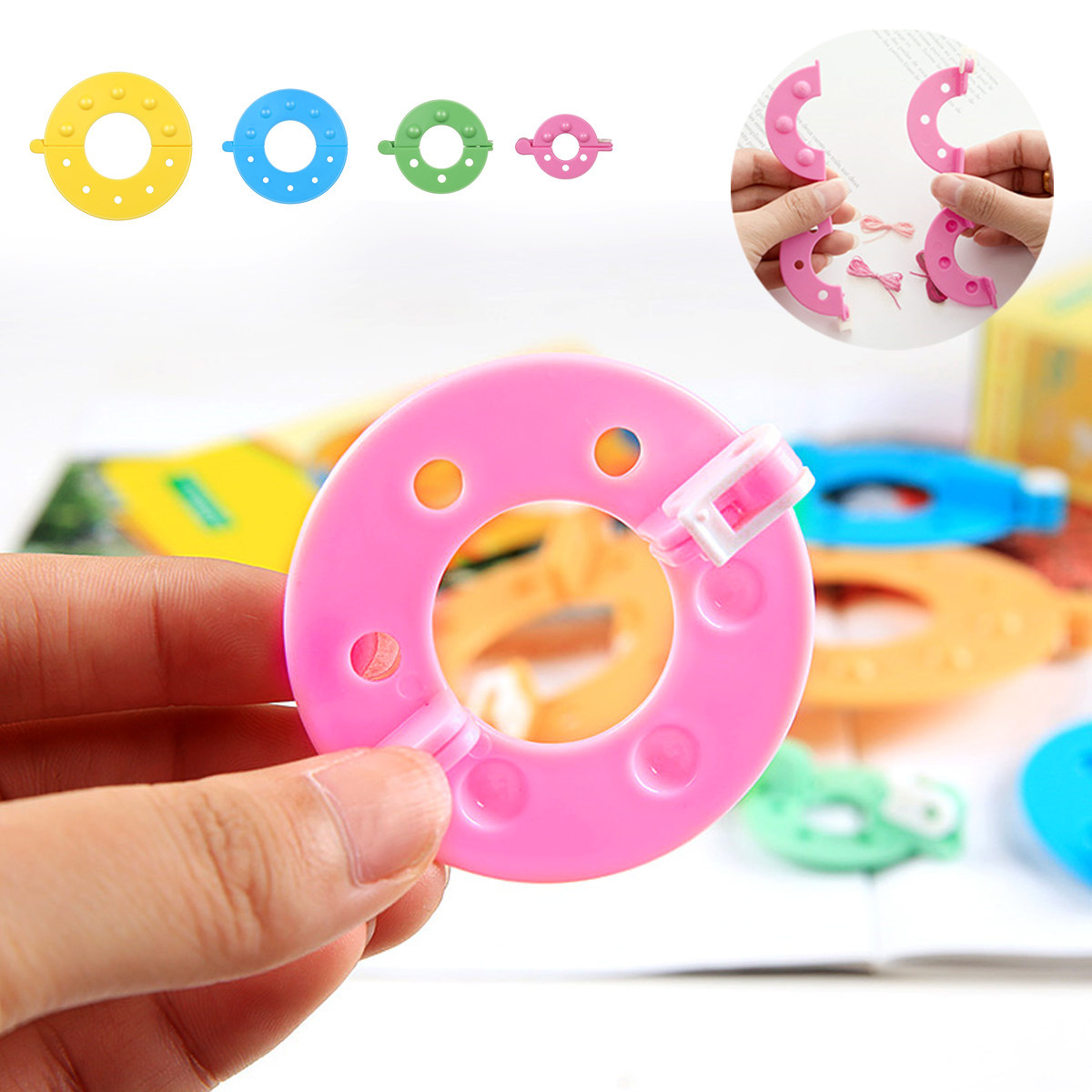 8 sztuk przyrządów do robienia – Pom Pom Maker Tool recenzja i cena