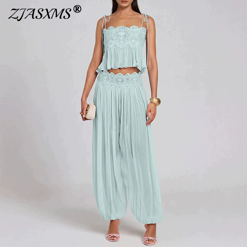 Komplet w stylu boho z koronko – Elastic Lace Trim recenzja i cena